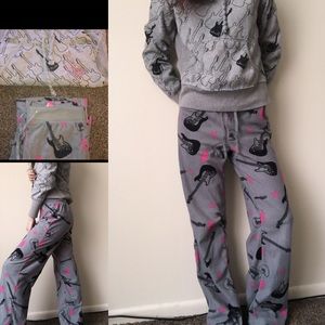 Guitar Sweatshirt and Pants Set
